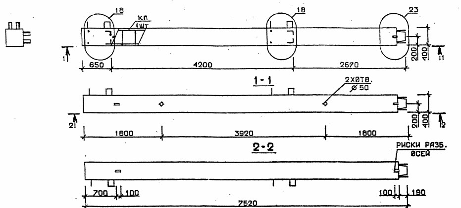 Колонна 5КВ 42.75-1-с Серия 1.020.1-2с/89