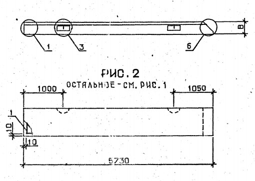 Панель 1ПС 57,5-6-4,0-8-Л-2 Серия 1.030.1-1